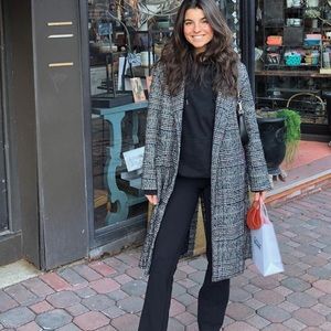 SAGE the Label Plaid Jacket - Size Small